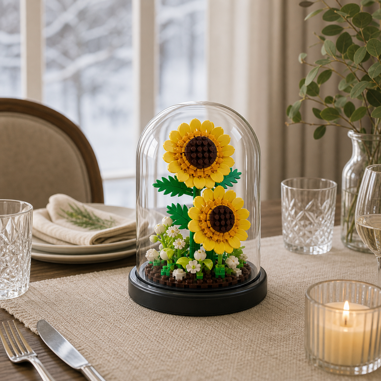 Sunflower Dome Display (250 Pieces)