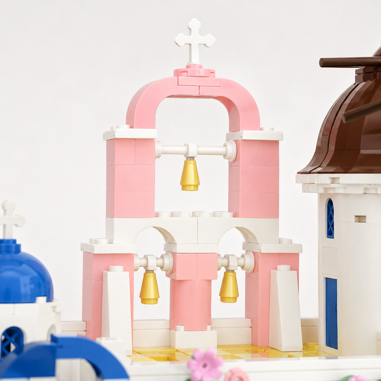 Santorini Island, Greece Building Set (1,372 Pieces)