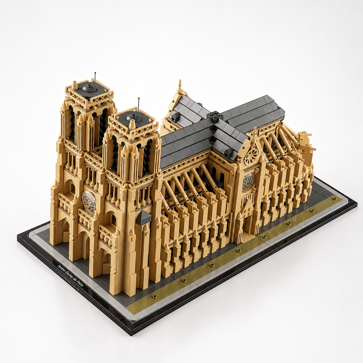 Notre-Dame Cathedral of Paris Building Set (4,383 Pieces)