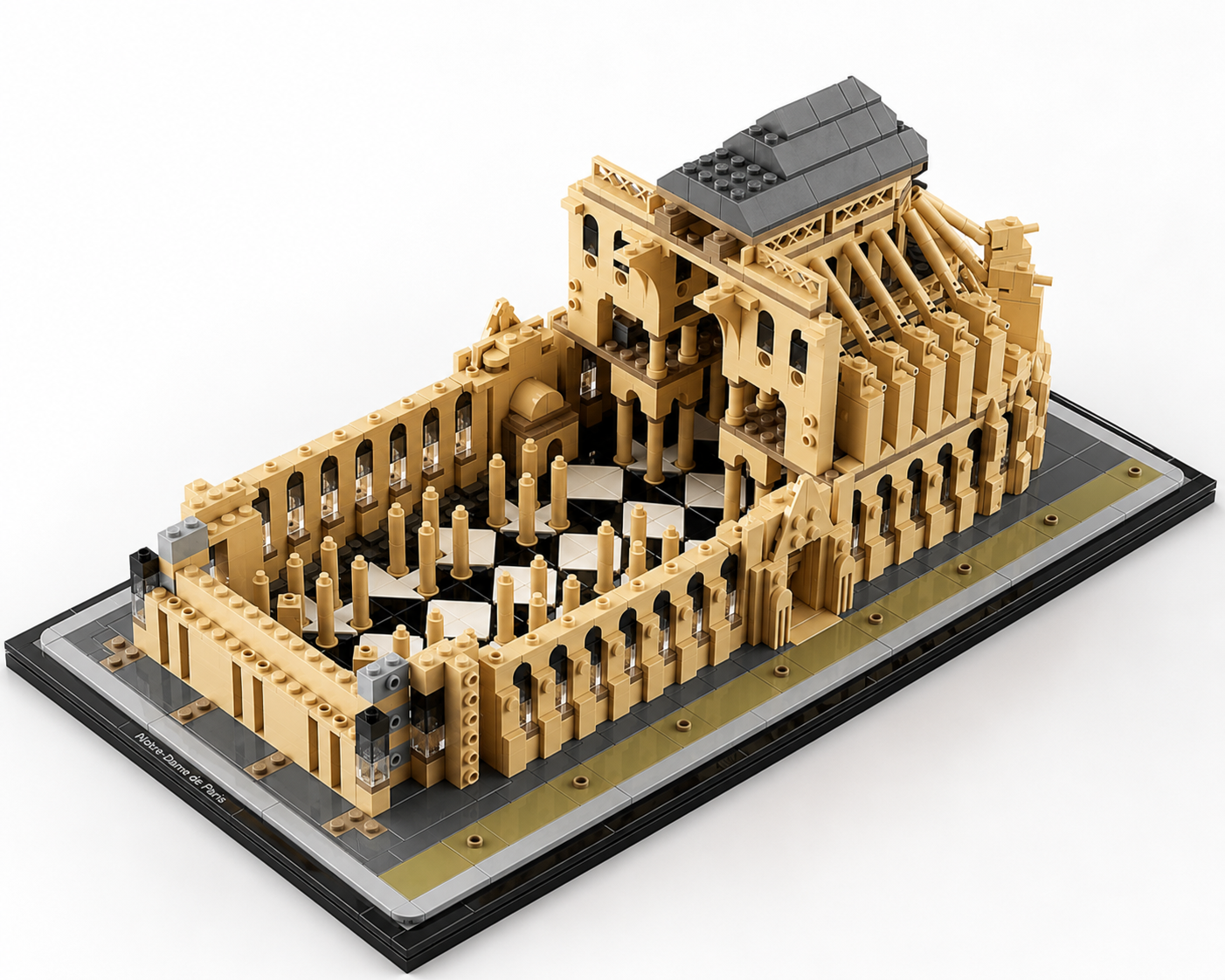 Notre-Dame Cathedral of Paris Building Set (4,383 Pieces)