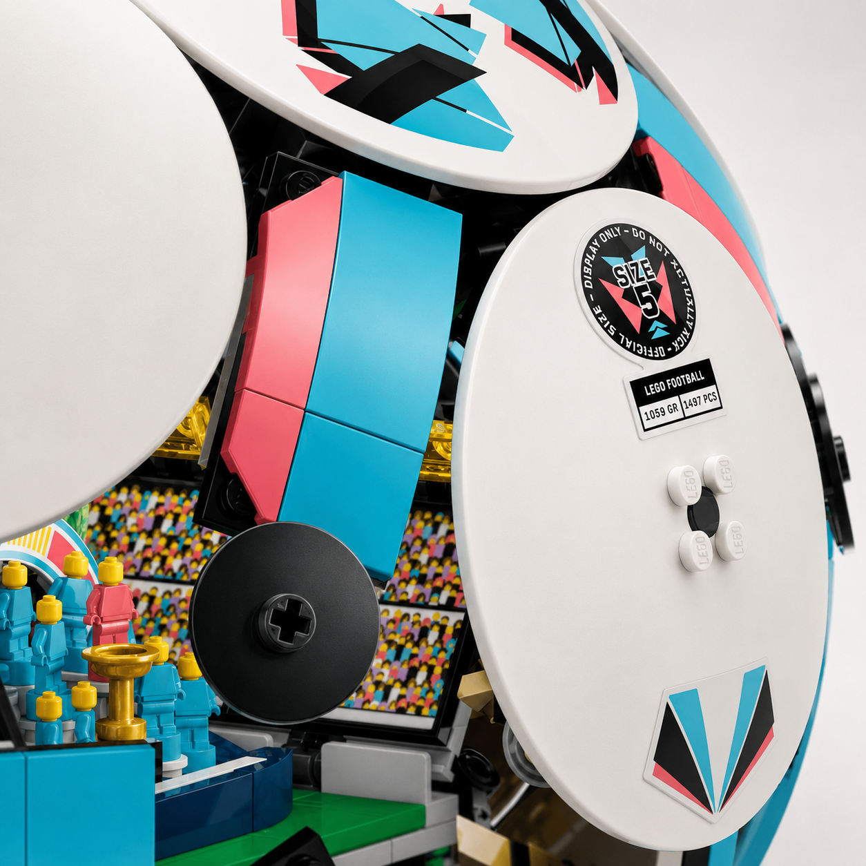Soccer Ball Building Set (1,498 Pieces)