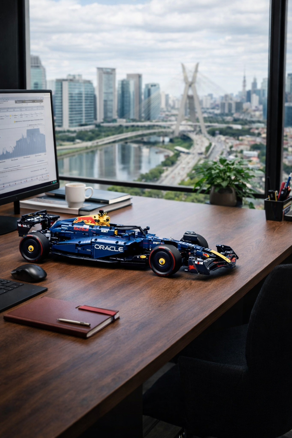 Oracle Red Bull Racing RB20 Formula 1 Car (1,639 Pieces)