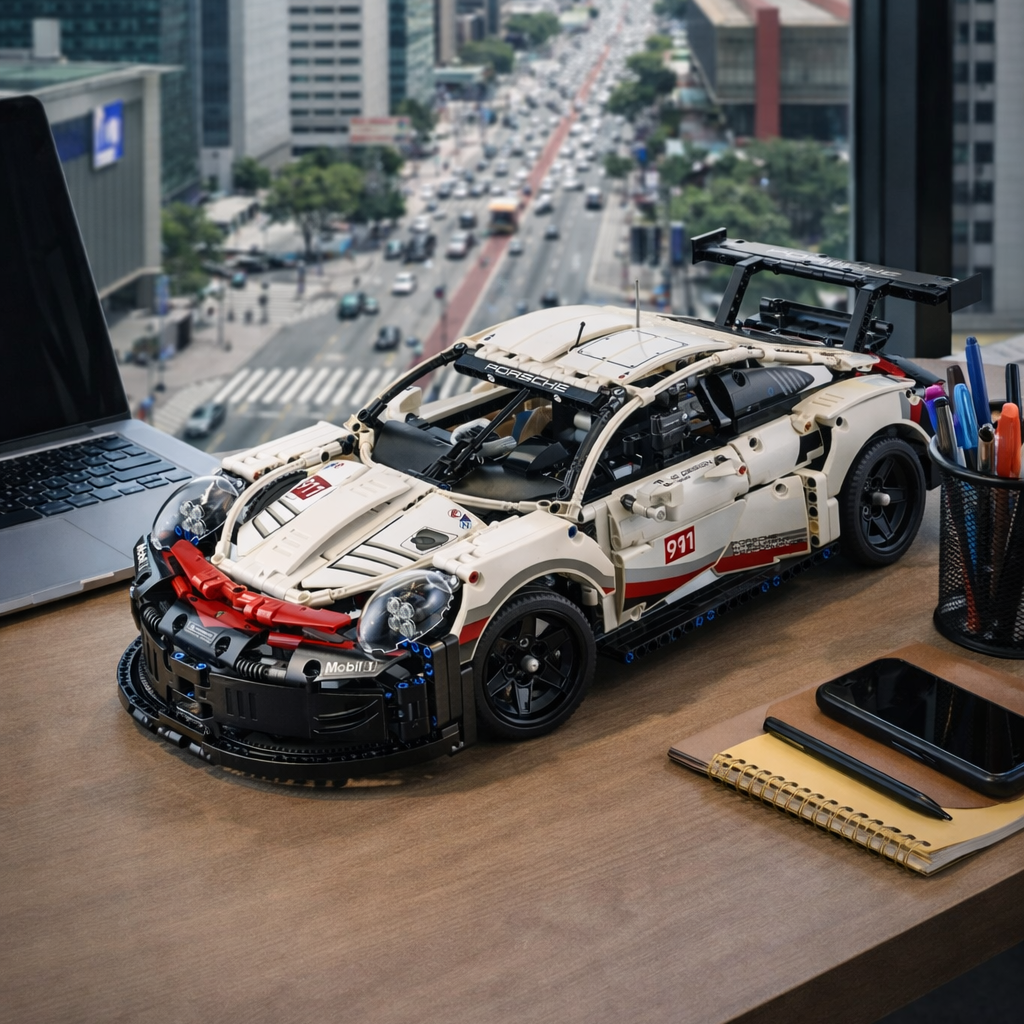 Porsche 911 RSR (1,580 Pieces)