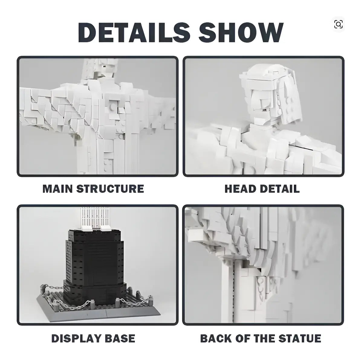 Christ the Redeemer Building Set (973 Pieces)