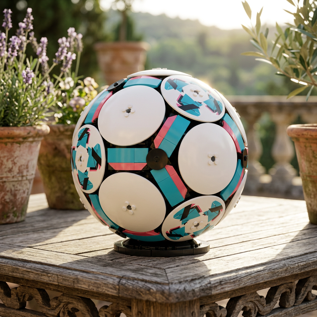 Soccer Ball Building Set (1,498 Pieces)