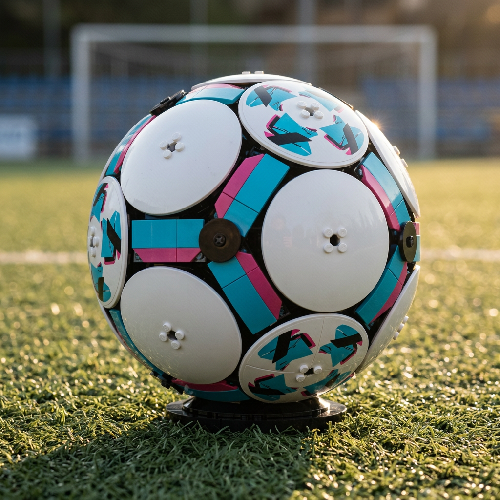 Soccer Ball Building Set (1,498 Pieces)