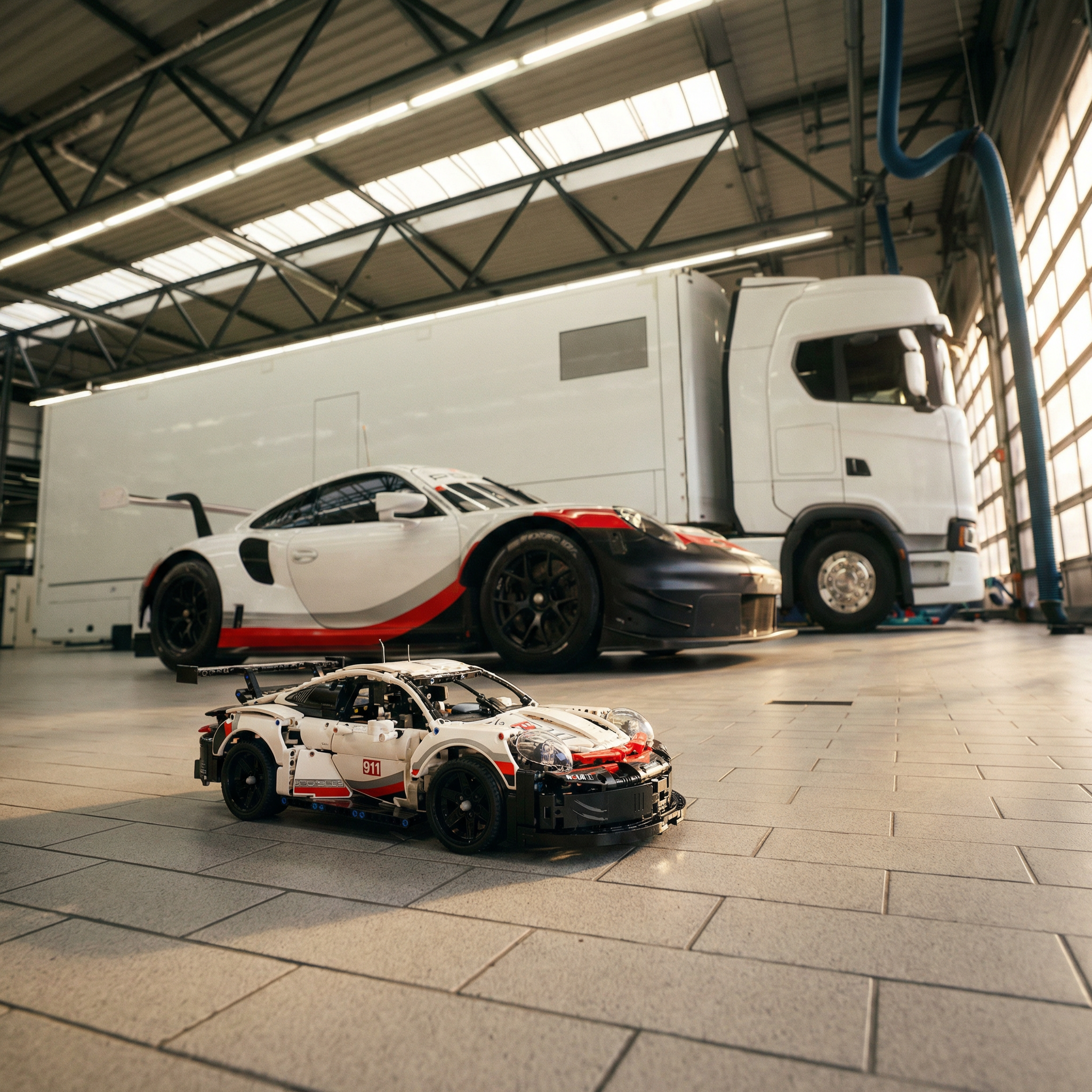 Porsche 911 RSR (1,580 Pieces)