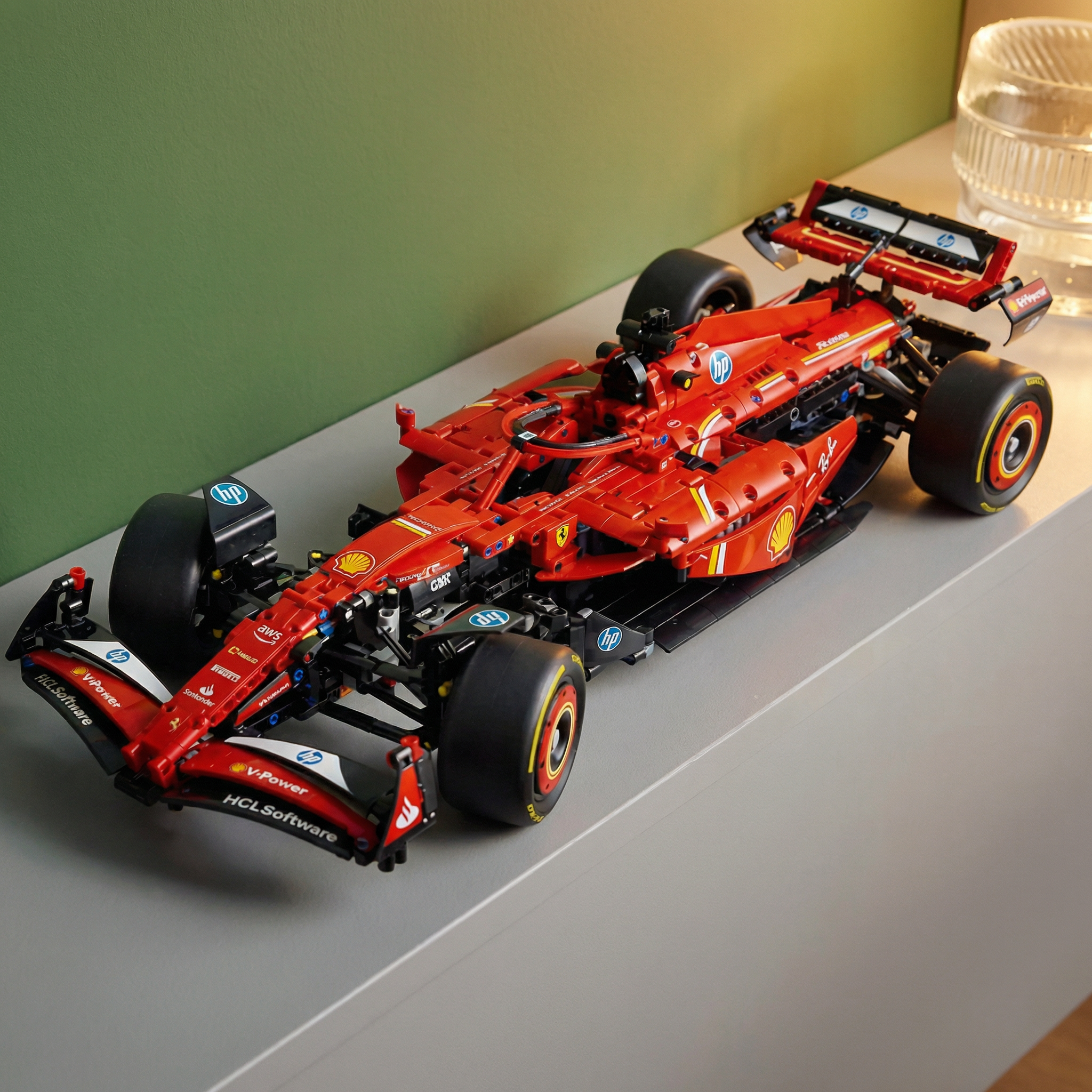 Ferrari SF-24 Formula 1 Car (1,361 Pieces)