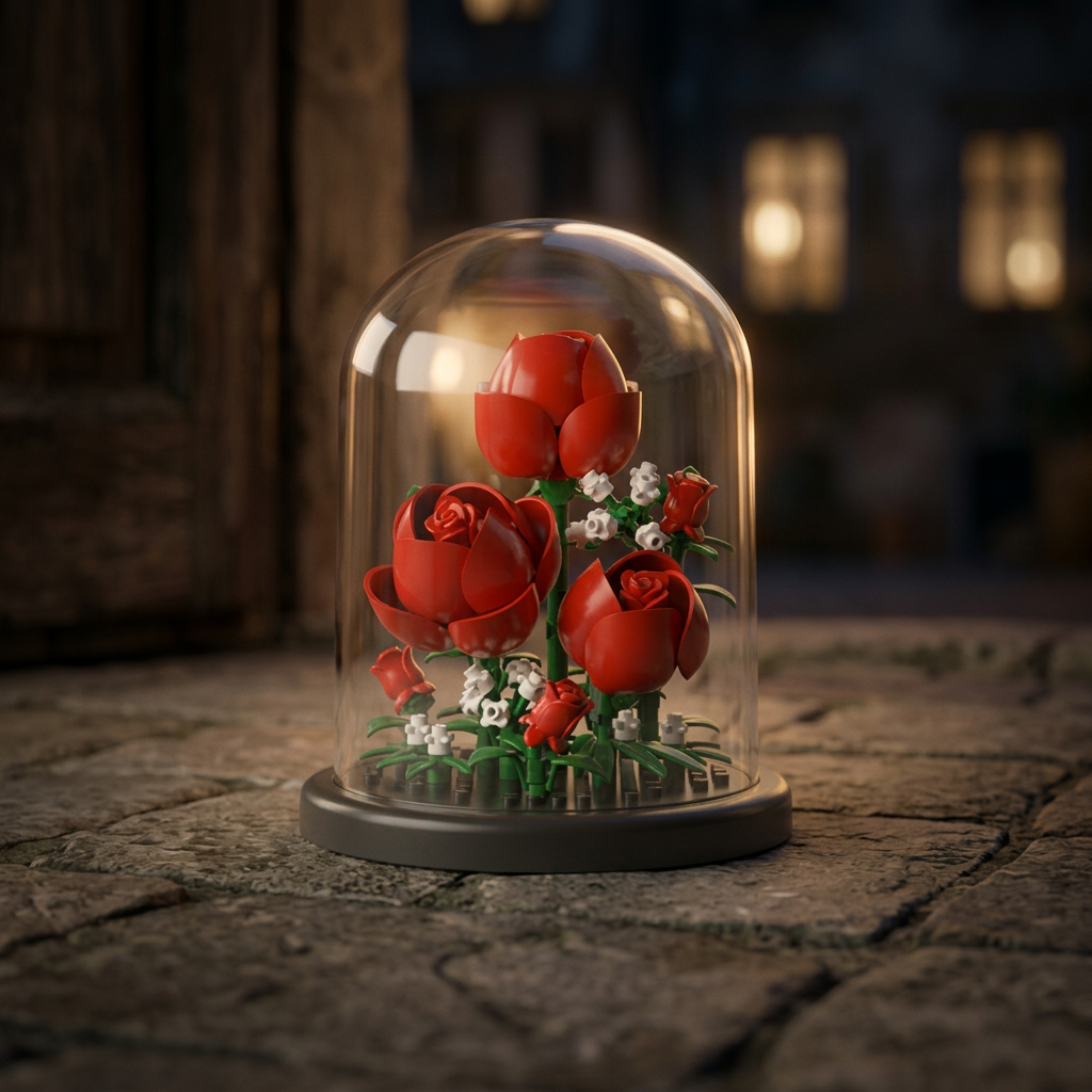 Rose Dome Display (151 Pieces)
