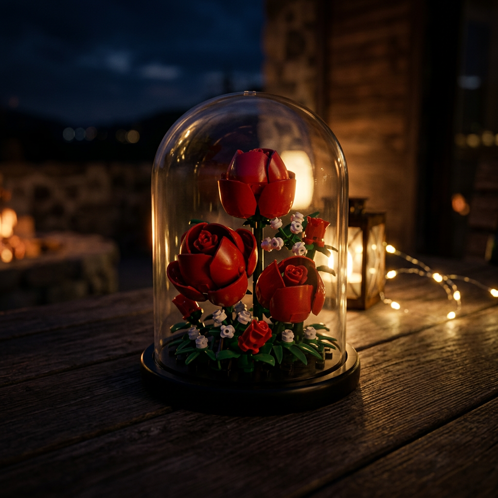 Rose Dome Display (151 Pieces)