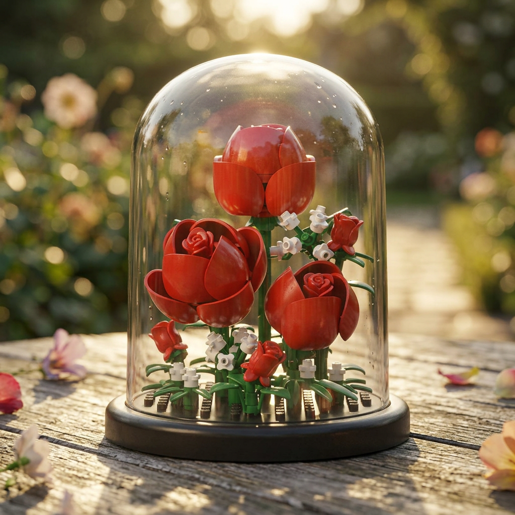 Rose Dome Display (151 Pieces)