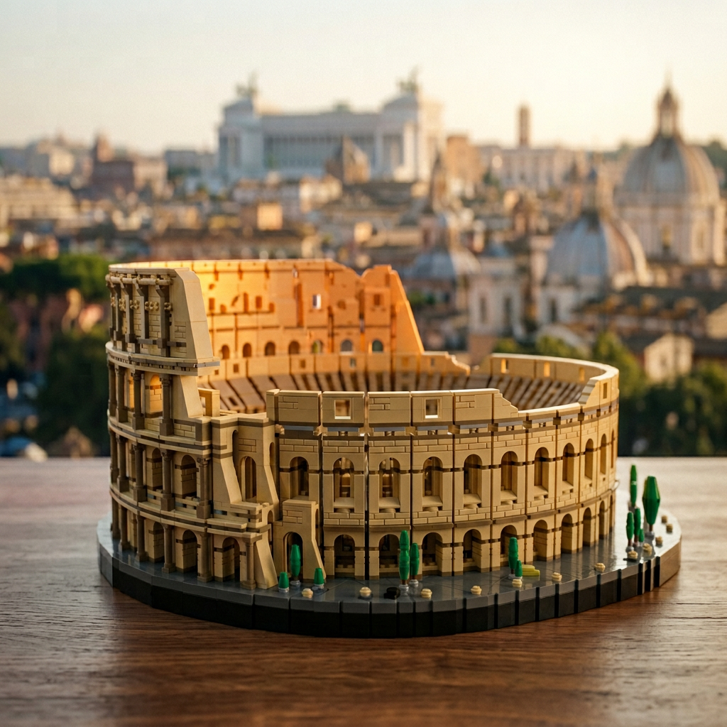 Roman Colosseum Building Set (9,036 Pieces)