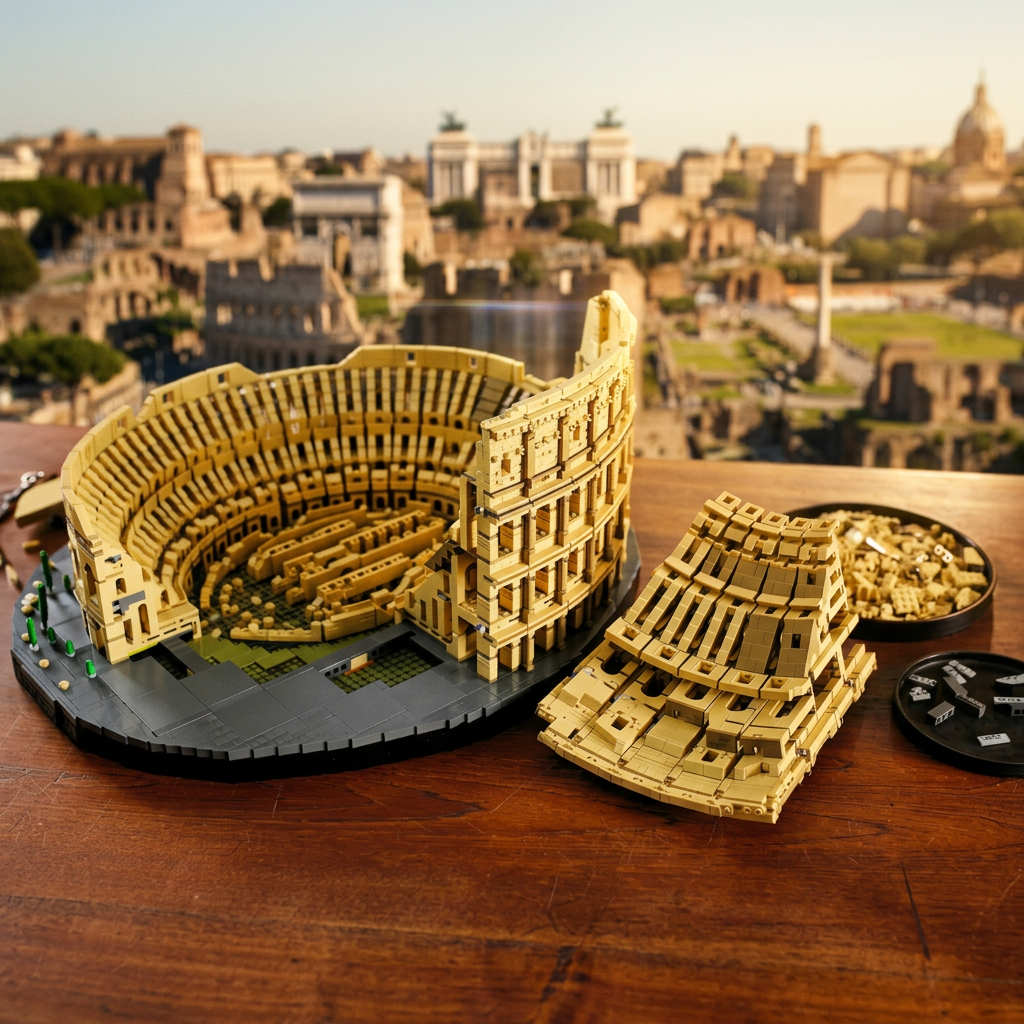 Roman Colosseum Building Set (9,036 Pieces)