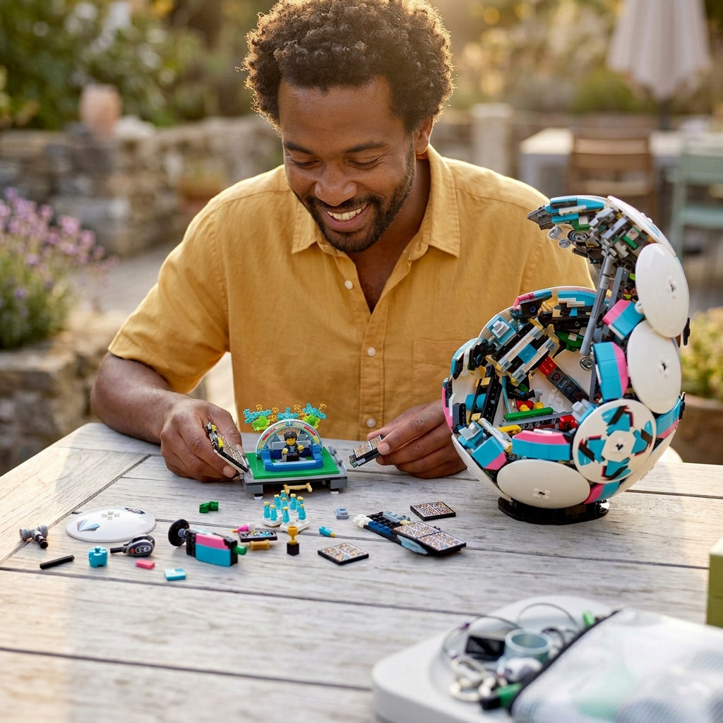 Soccer Ball Building Set (1,498 Pieces)