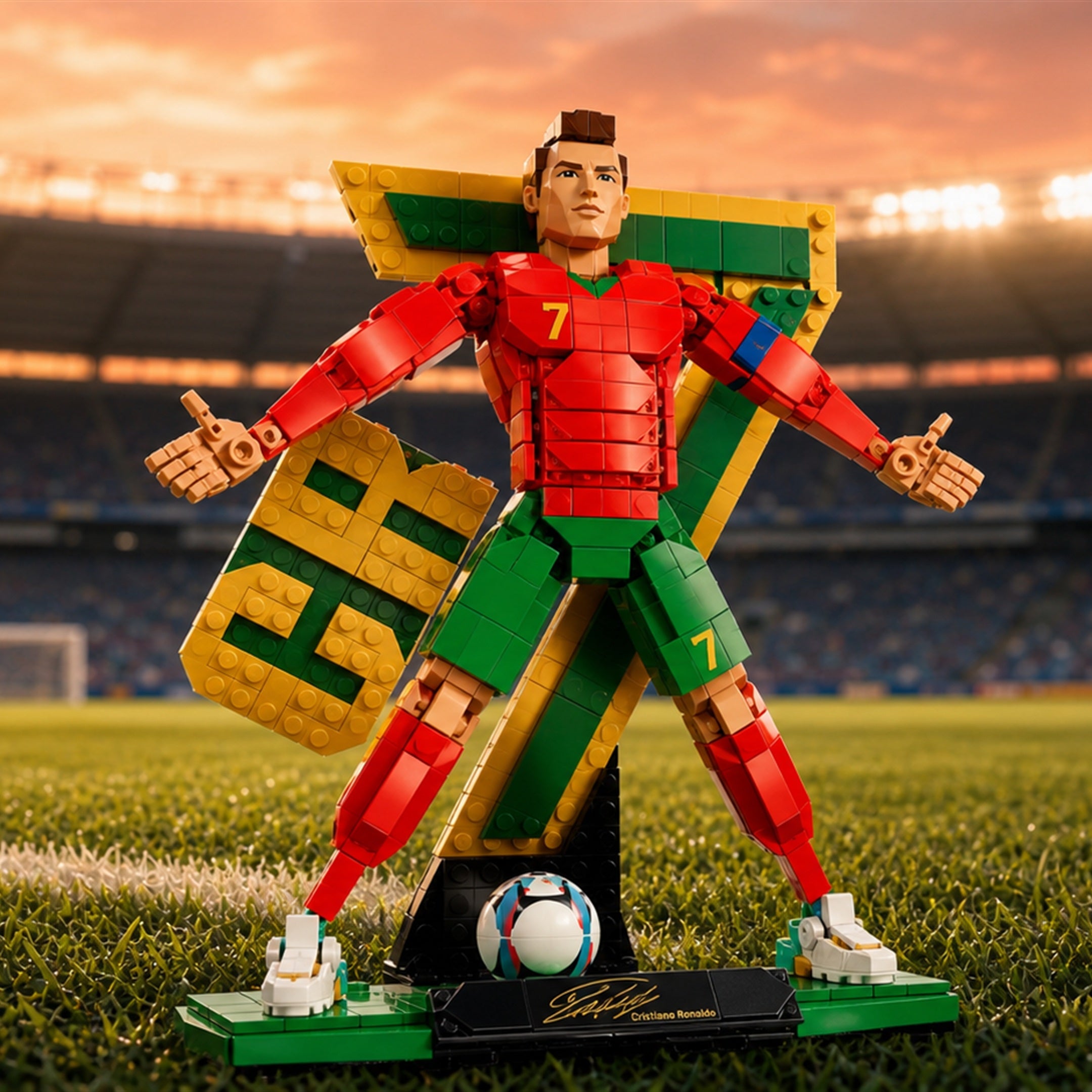 Cristiano Ronaldo – Soccer Legend (854 Pieces)