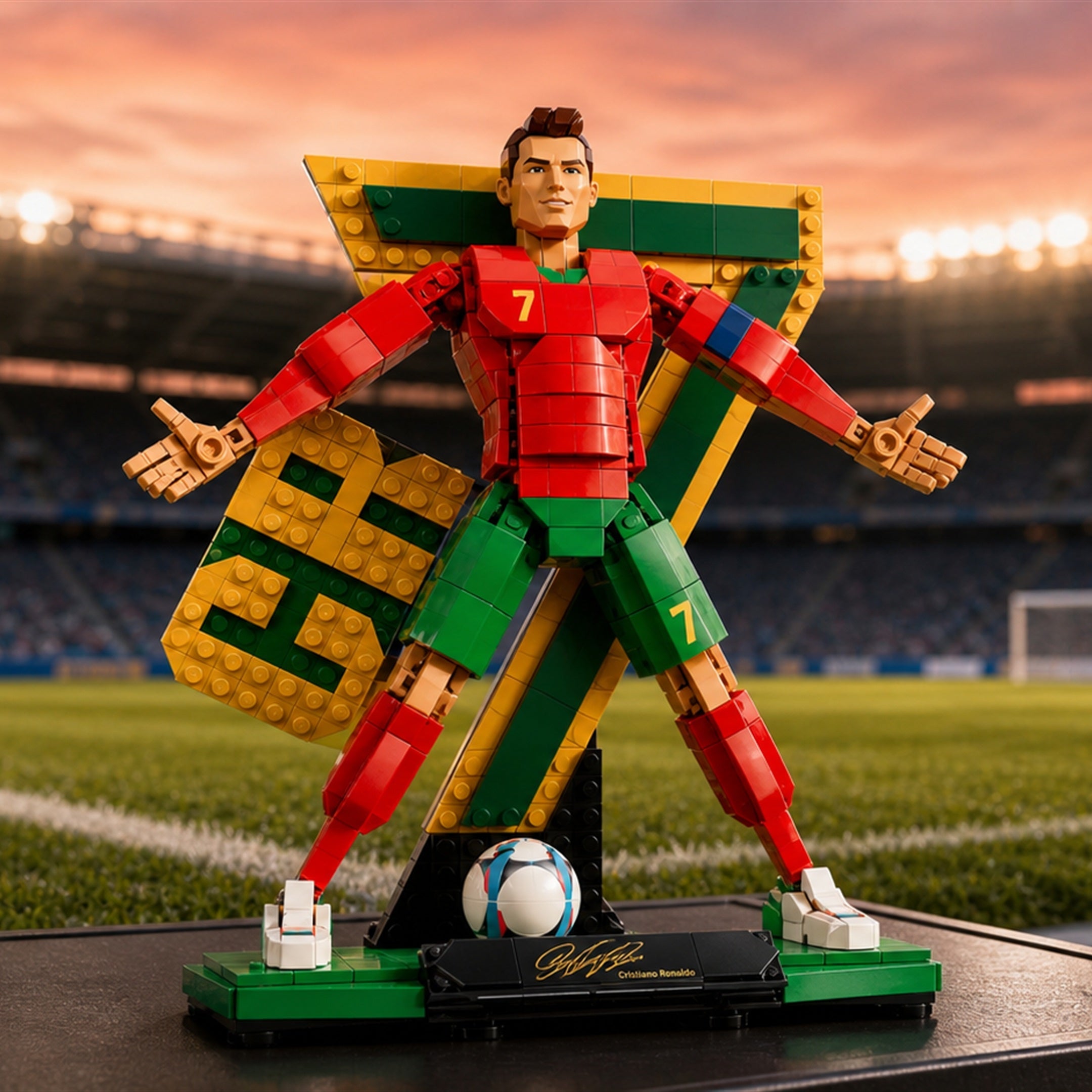 Cristiano Ronaldo – Soccer Legend (854 Pieces)