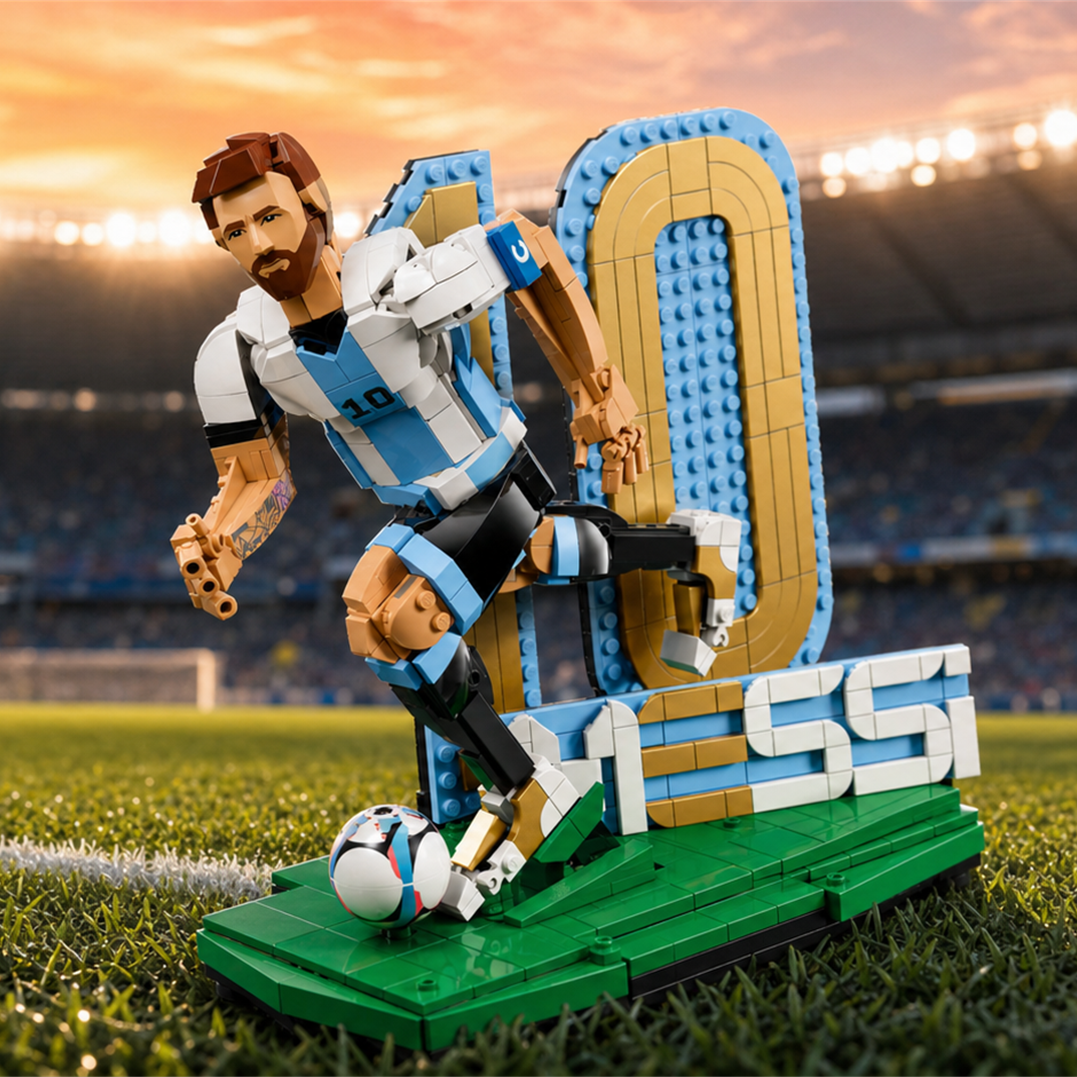 Lionel Messi – Soccer Legend (958 Pieces)