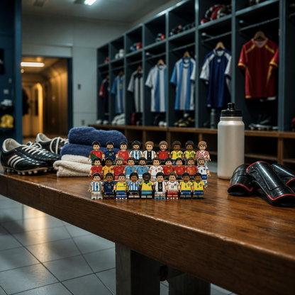Soccer Legends Minifigure Collection (20 Players)