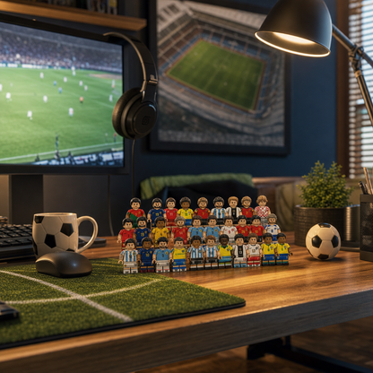Soccer Legends Minifigure Collection (20 Players)