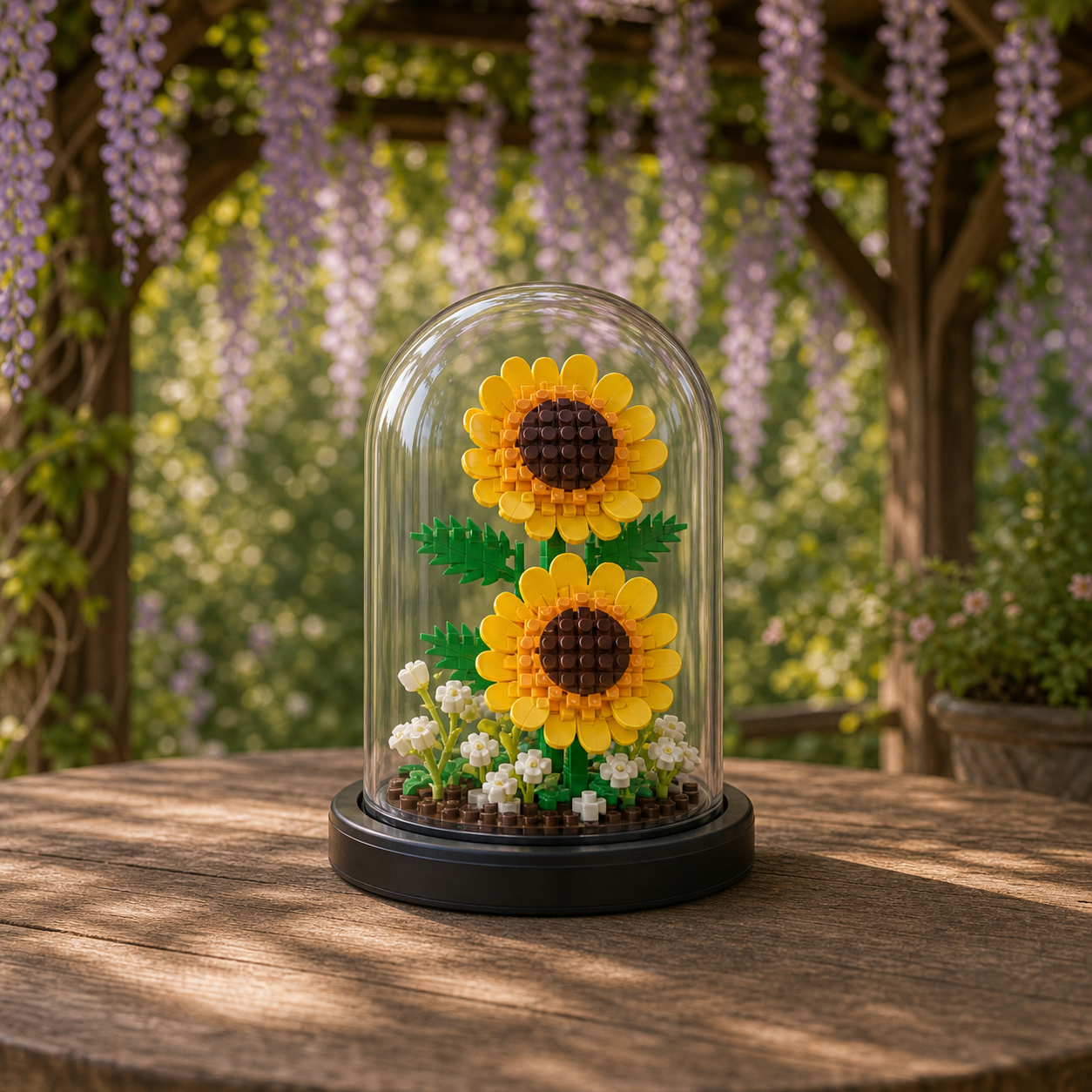 Sunflower Dome Display (250 Pieces)