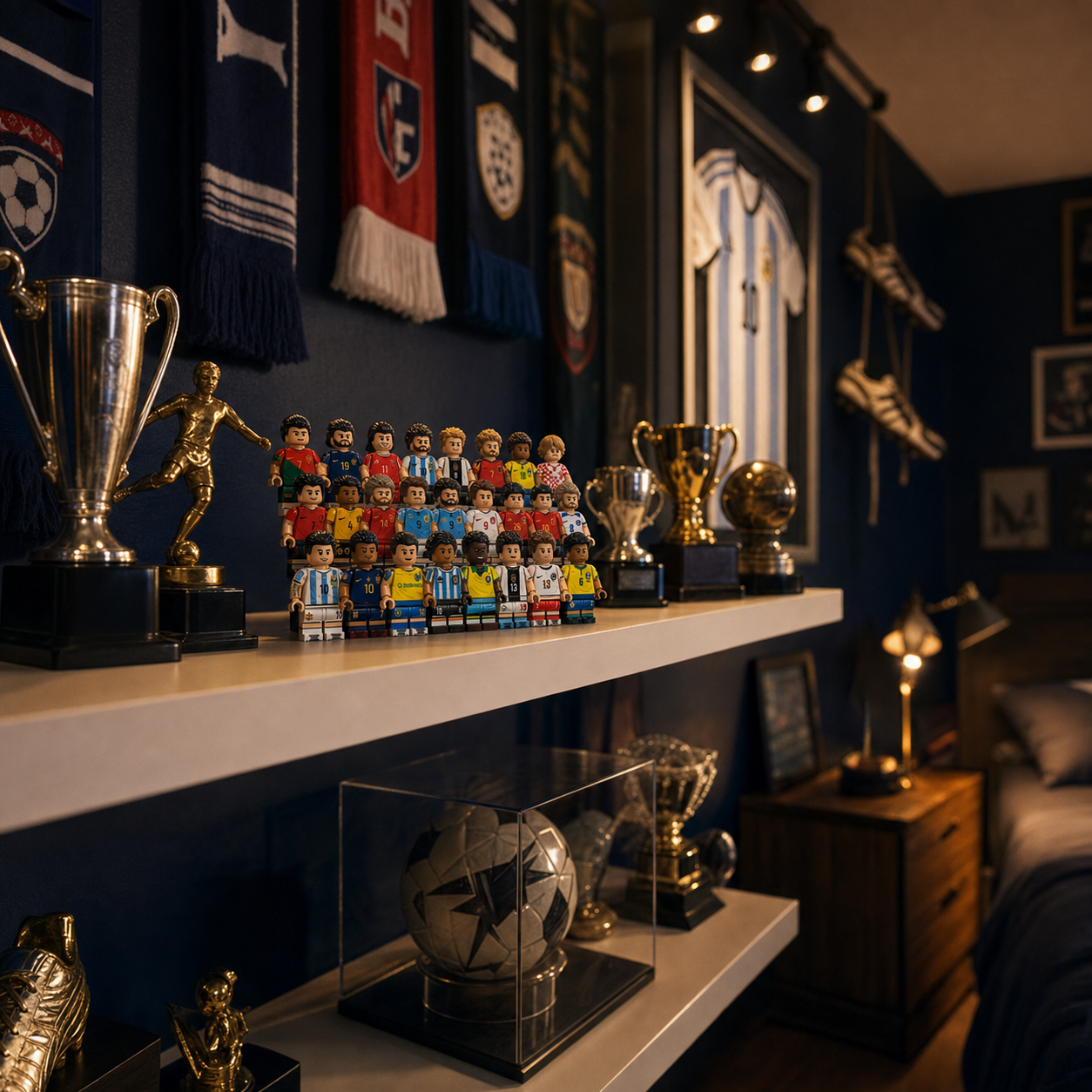 Soccer Legends Minifigure Collection (20 Players)