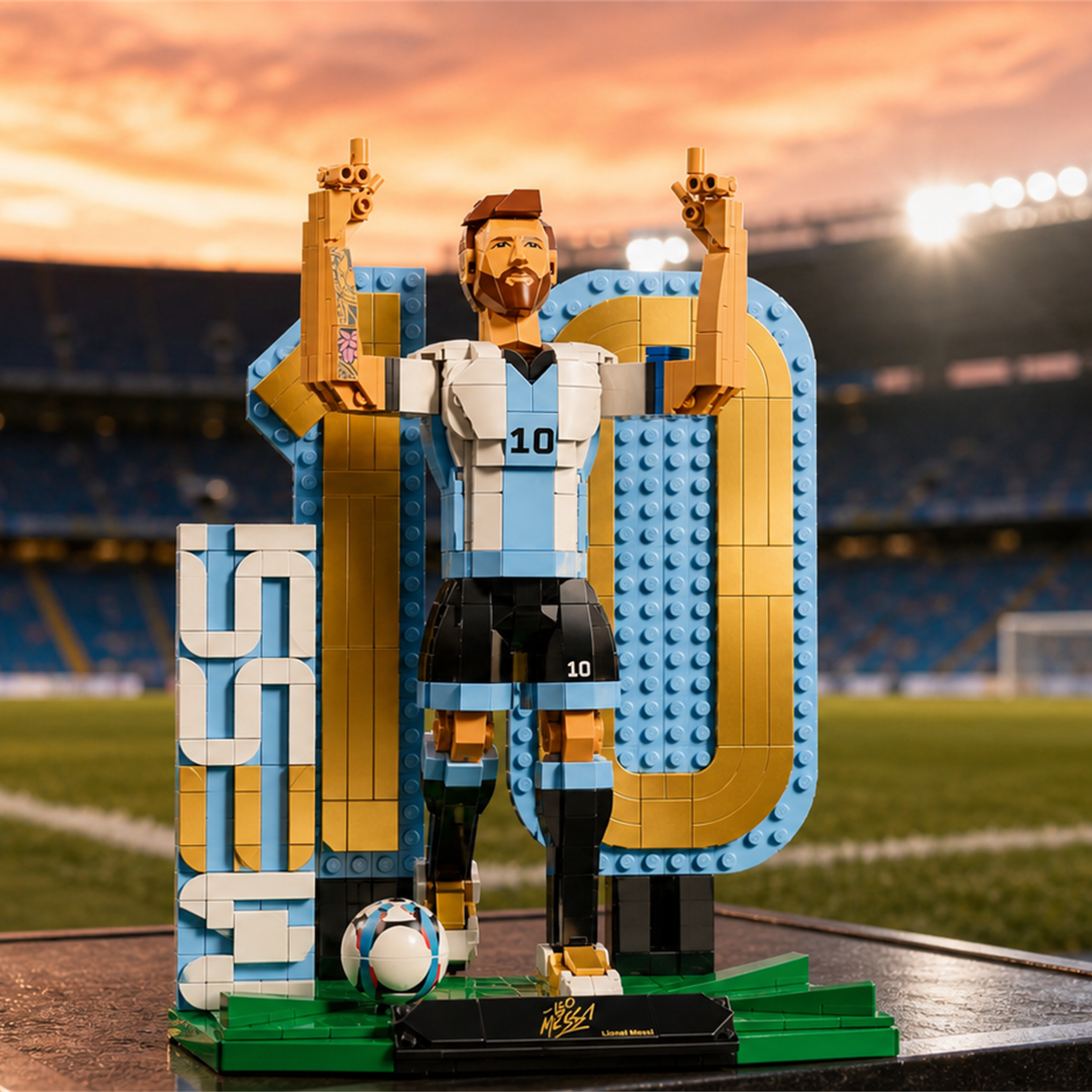 Lionel Messi – Soccer Legend (958 Pieces)