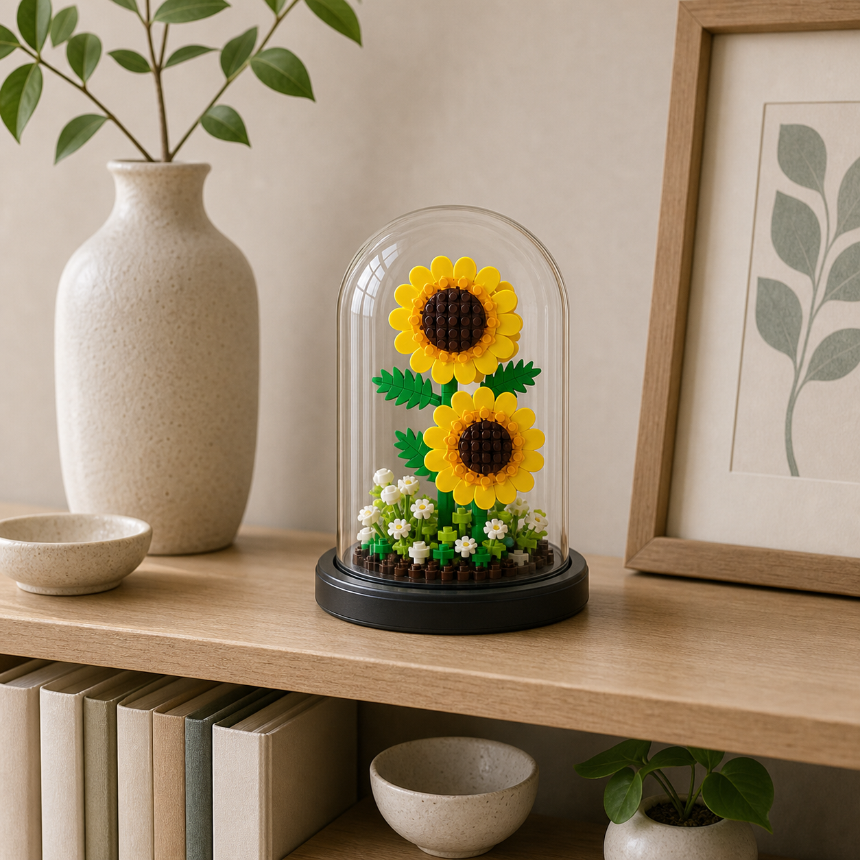 Sunflower Dome Display (250 Pieces)