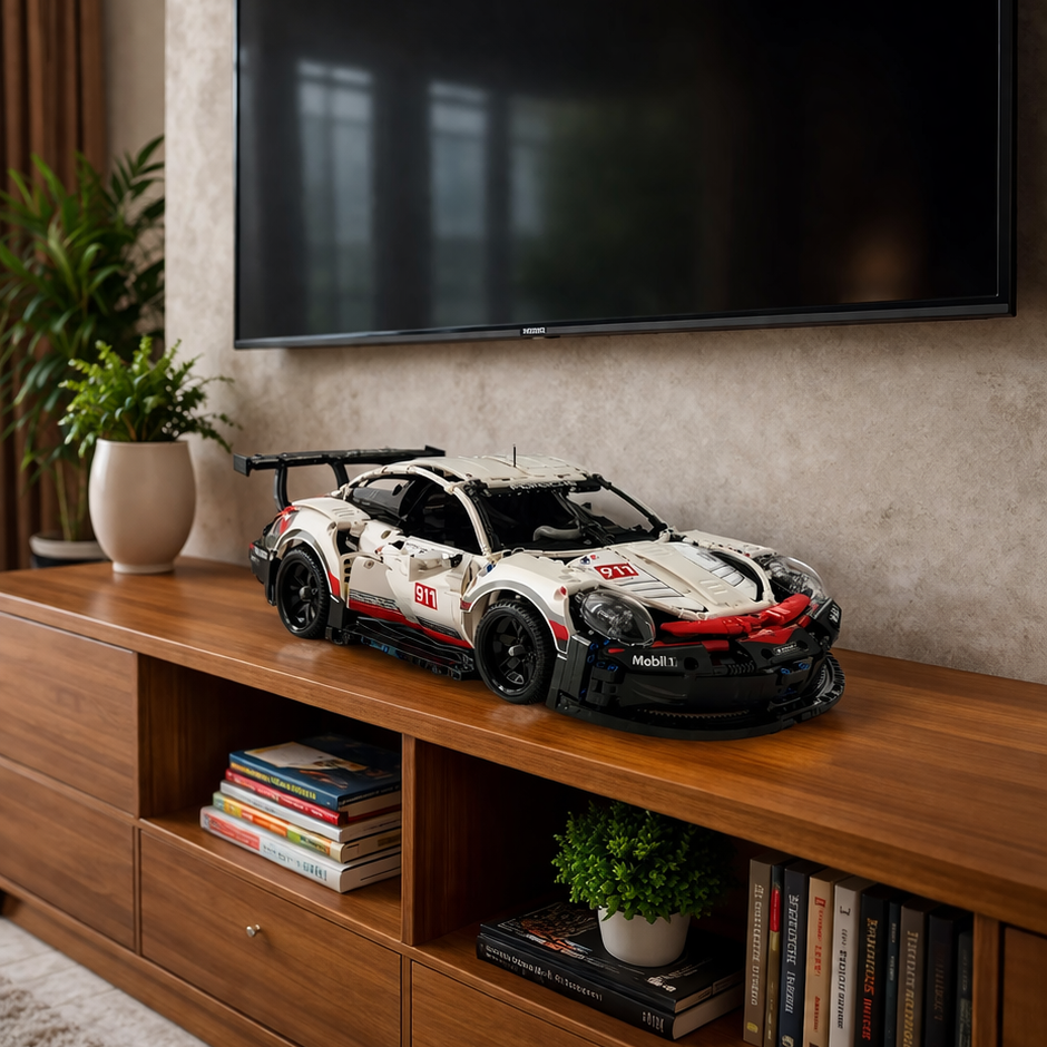 Porsche 911 RSR (1,580 Pieces)
