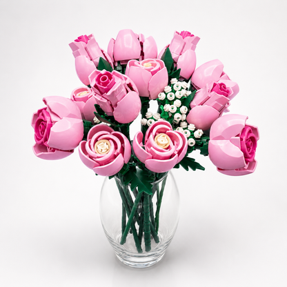 Eternal Pink Rose Bouquet (789 Pieces)