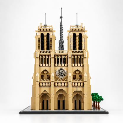 Notre-Dame Cathedral of Paris Building Set (4,383 Pieces)