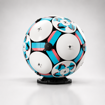 Soccer Ball Building Set (1,498 Pieces)