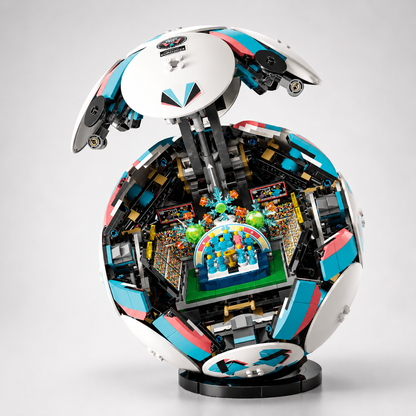 Soccer Ball Building Set (1,498 Pieces)