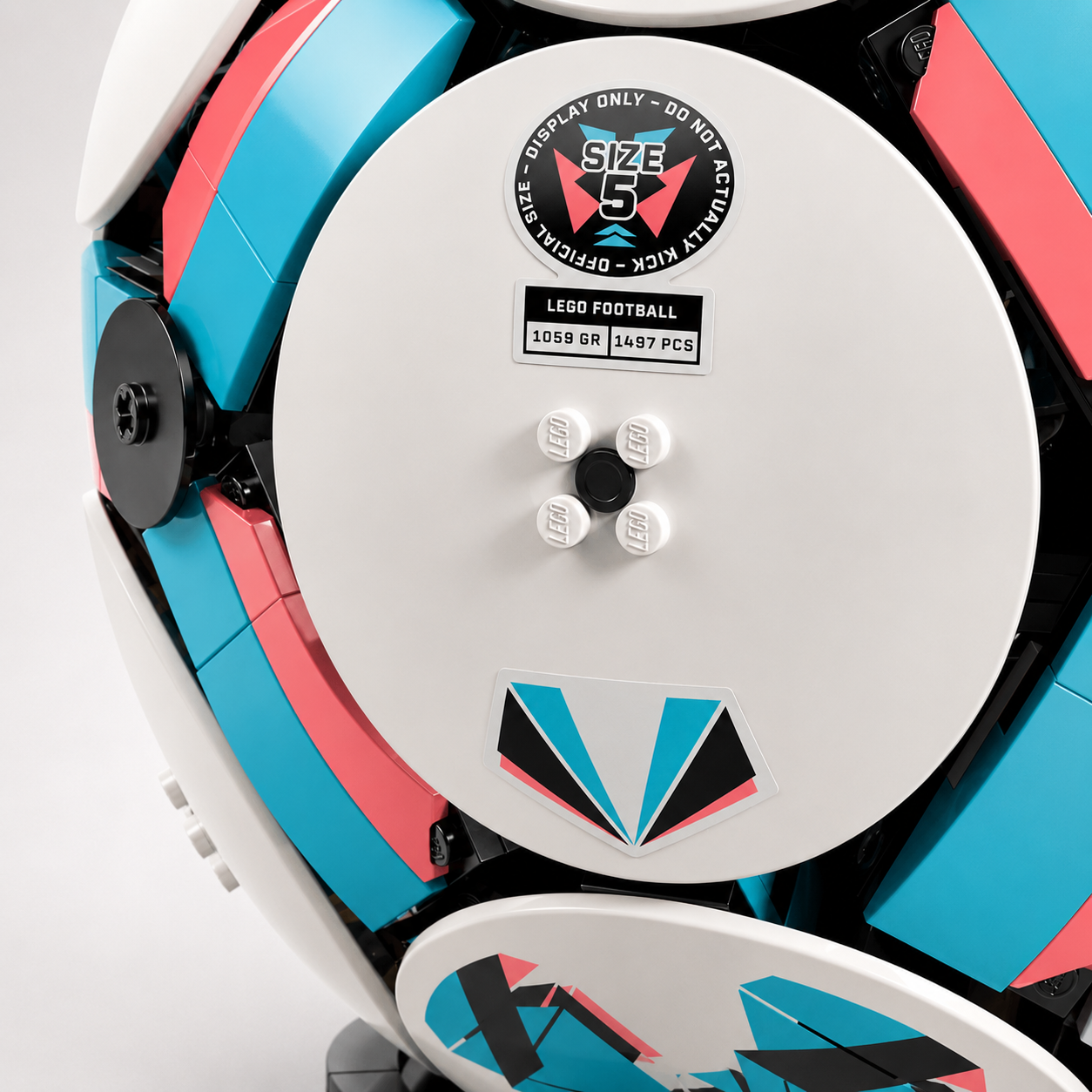 Soccer Ball Building Set (1,498 Pieces)