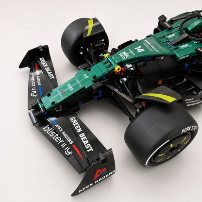 Aston Martin AMR24 Formula 1 Car (1,912 Pieces)