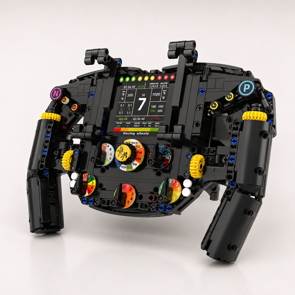 Formula 1 Steering Wheel (833 Pieces)