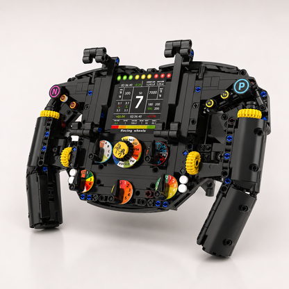 Formula 1 Steering Wheel (833 Pieces)