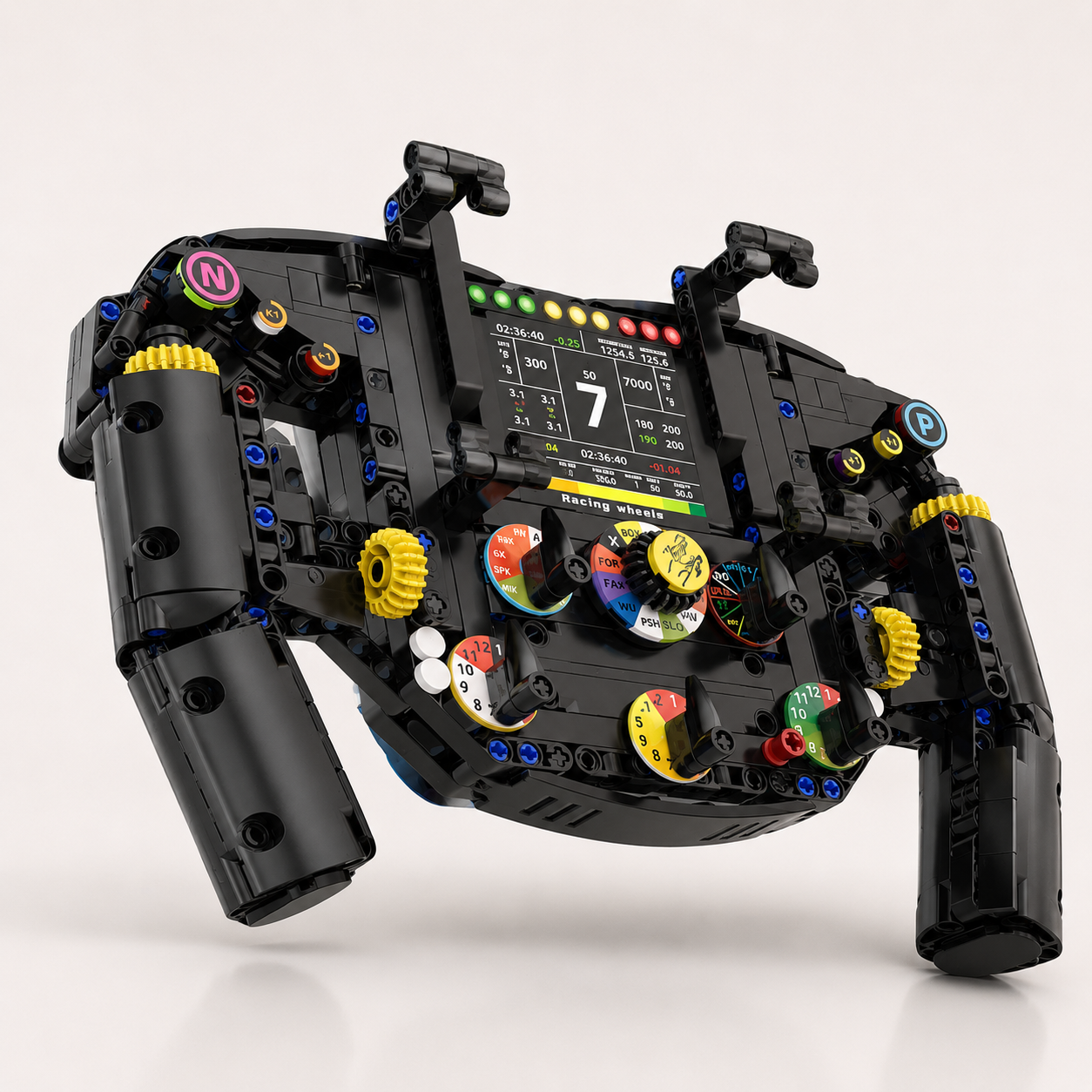 Formula 1 Steering Wheel (833 Pieces)