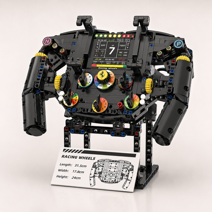 Formula 1 Steering Wheel (833 Pieces)