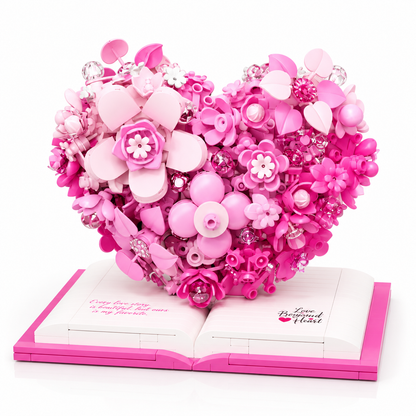 Romantic Floral Sculpture (768 Micro Pieces)