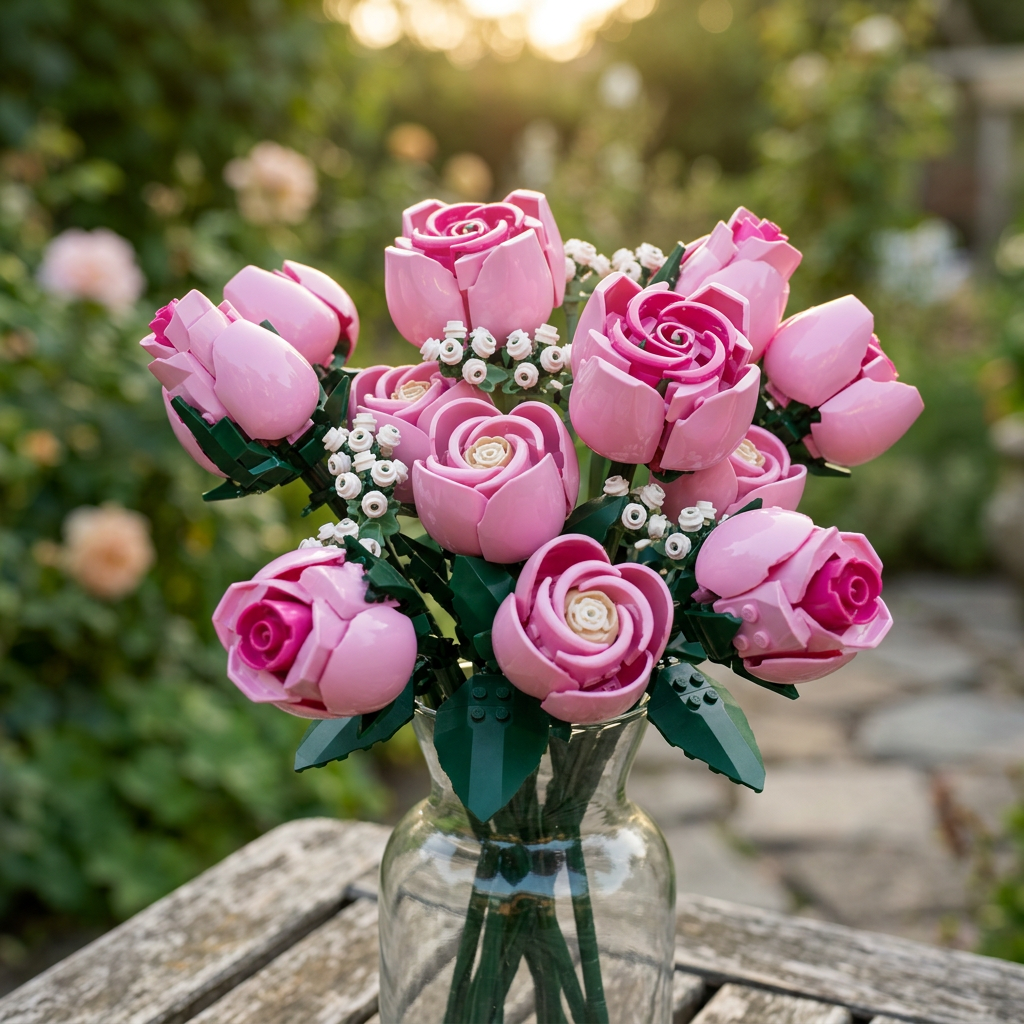 Eternal Pink Rose Bouquet (789 Pieces)