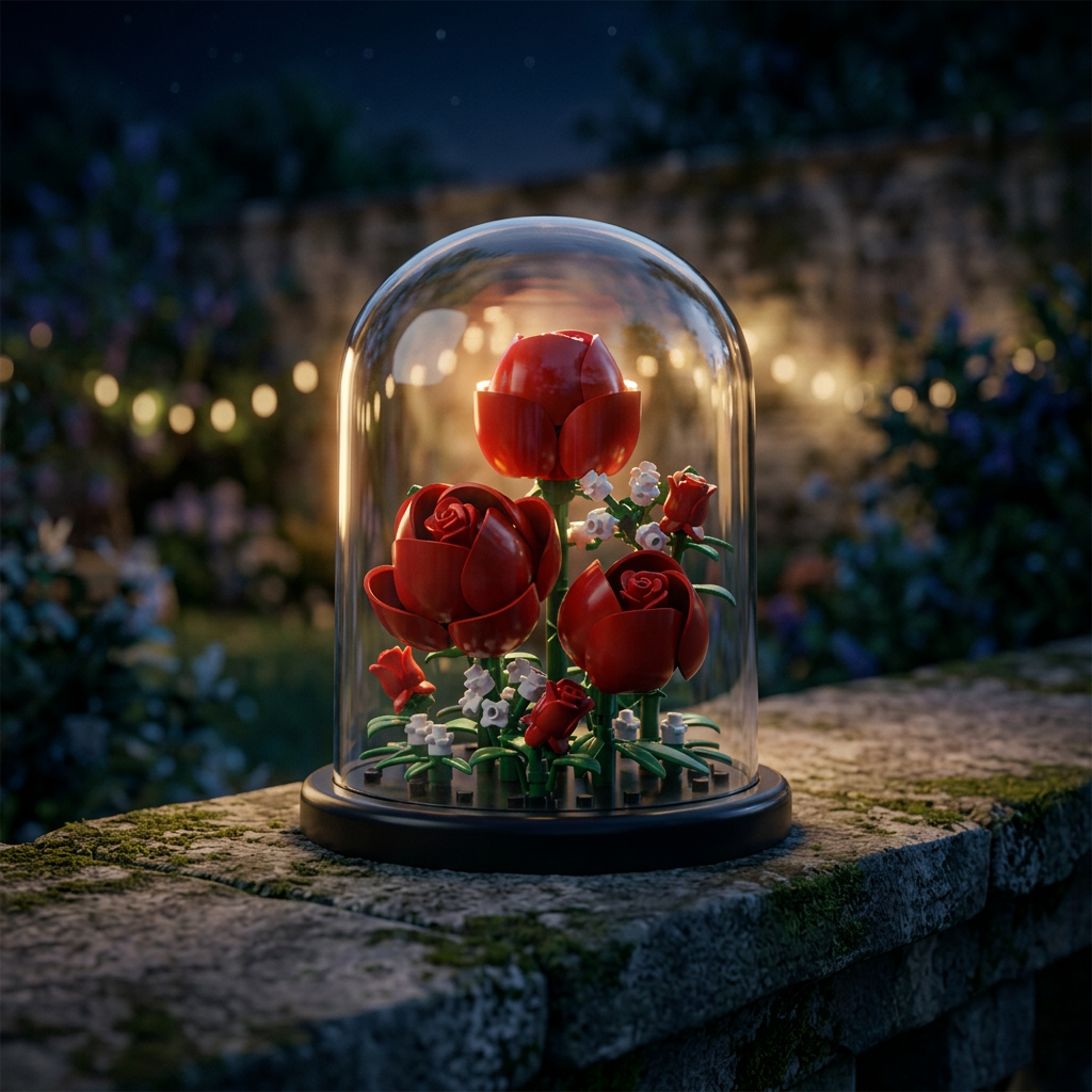 Rose Dome Display (151 Pieces)