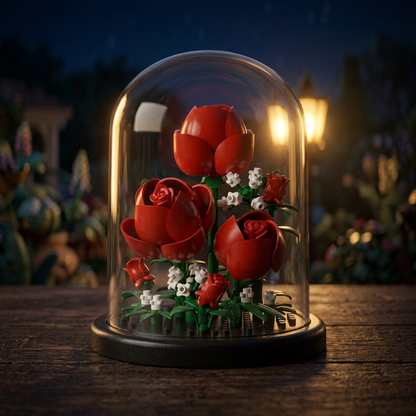 Rose Dome Display (151 Pieces)