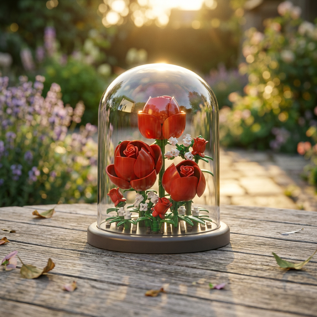Rose Dome Display (151 Pieces)