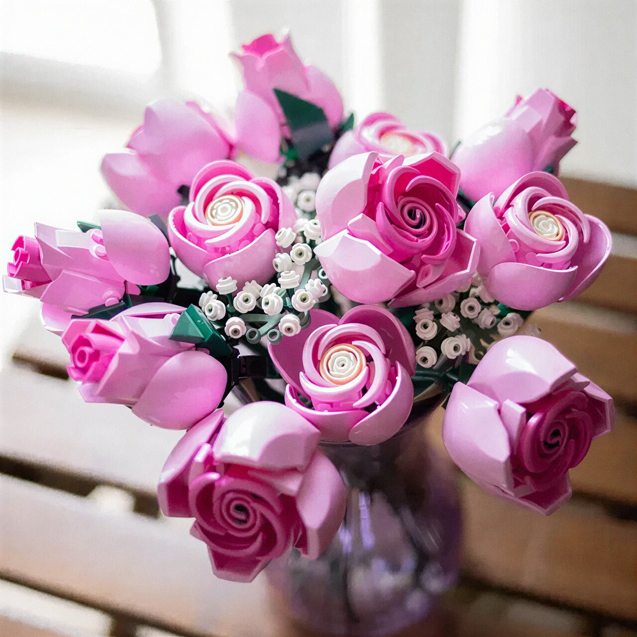 Eternal Pink Rose Bouquet (789 Pieces)