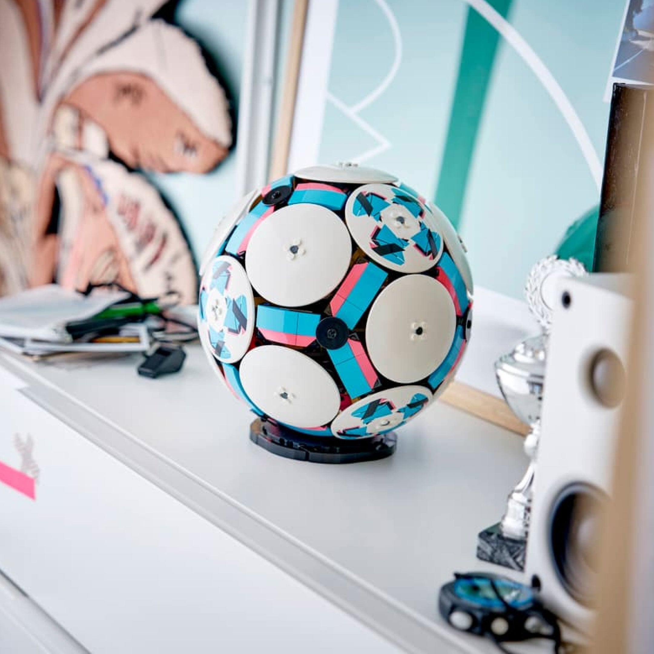 Soccer Ball Building Set (1,498 Pieces)