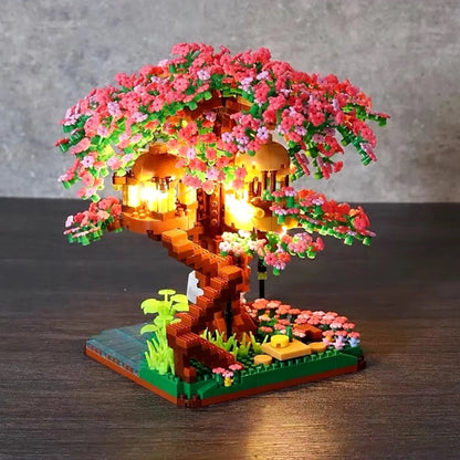 Sakura Cherry Blossom Tree (2,138 Micro Pieces)