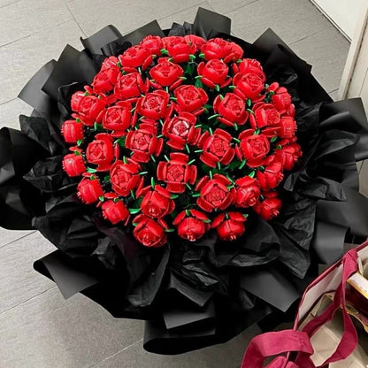 Rose Bouquet Building Set (822 Pieces)